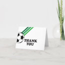 Search for soccer thank you cards Black