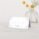 Search for lavender place cards Elegant