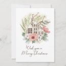 Search for brown christmas cards Floral
