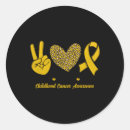 Search for childhood cancer awareness stickers Hope