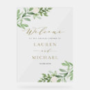Search for couples shower welcome signs Greenery