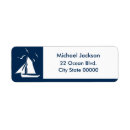 Search for sailboats return address labels Navy