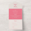 Search for fuchsia pink wedding invitations Modern
