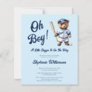 Search for baseball 4x5 invitations Blue