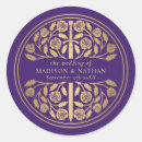 Search for gold and purple stickers Elegant