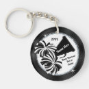 Search for cheerleading key rings Black