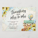 Search for adventure begins bridal shower invitations Love is an adventure