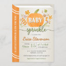 Search for pumpkin baby sprinkle invitations Gender neutral