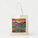 Search for psychedelic tote bags Landscape
