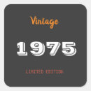 Search for vintage year stickers Anniversary
