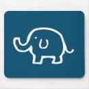 Search for cute elephants mousepads Pachyderm