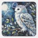 Search for white owl stickers Branch