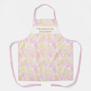 Search for pink leaf aprons For her