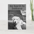 Search for cute 70th cards Dog