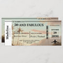 Search for destination 50th birthday invitations Palm tree