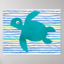 Search for turtle posters Watercolor