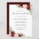 Search for red housewarming invitations Floral
