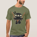Search for funny ninja tshirts Black