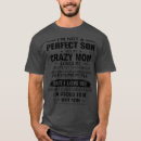 Search for im not a perfect son tshirts Dad
