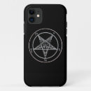 Search for satanism iphone cases Baphomet