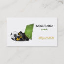 Search for soccer coach business cards Sport