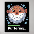 Search for puffer fish posters Cute