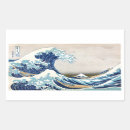 Search for japanese art stickers Katsushika hokusai