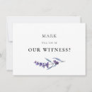 Search for floral bridesmaid cards Lavender
