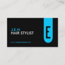 Search for spell business cards Black