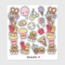 Search for burger and fries stickers Kawaii