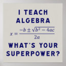 Search for algebra posters Humour