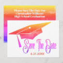 Search for rainbow save the dates Watercolor