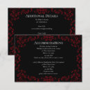 Search for halloween wedding enclosure cards Red