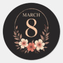 Search for 8 march stickers International womens day