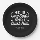 Search for christian paper plates Bible verse