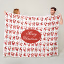 Search for santa claus blankets Red and white