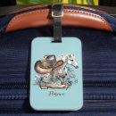 Search for western luggage tags Cowgirl