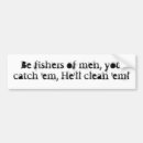 Search for fisher bumper stickers Men