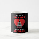 Search for funny railroad mugs Locomotive