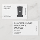 Search for trash removal business cards Commercial