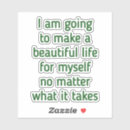 Search for myself stickers Quote