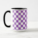 Search for purple gingham mugs Abstract