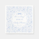 Search for teddy bear baby shower napkins Dusty blue