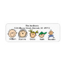 Search for animated return address labels Cute