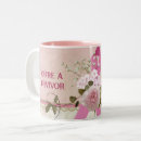 Search for breast cancer survivor mugs Pink