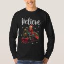 Search for christmas train tshirts Believe