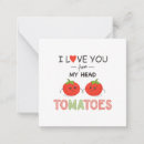 Search for cute tomato postcards Couple