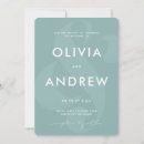 Search for seafoam wedding invitations Green