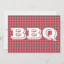 Search for red and black plaid invitations Gingham