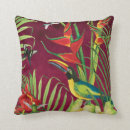 Search for tropical jungle cushions Palm fronds